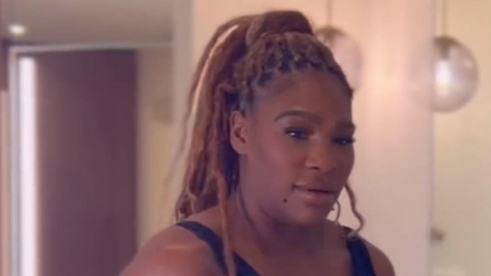 PHOTO: Serena Williams is seen here from a video she posted on Instagram on Jan. 28, 2024.