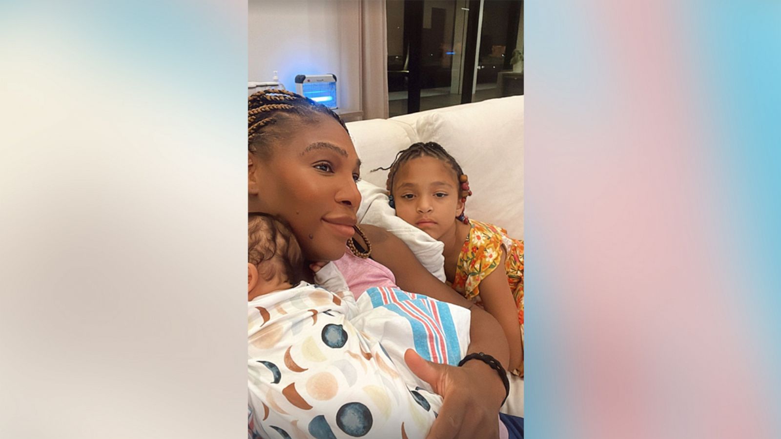 PHOTO: Serena Williams shares photo with daughters Adira Ohanian and Olympia Ohanian.