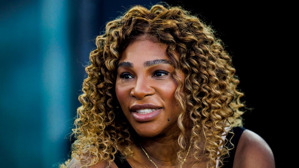 PHOTO: Serena Williams watches a soccer match between the United States and China PR, Dec. 2, 2023, in Fort Lauderdale, Fla. 