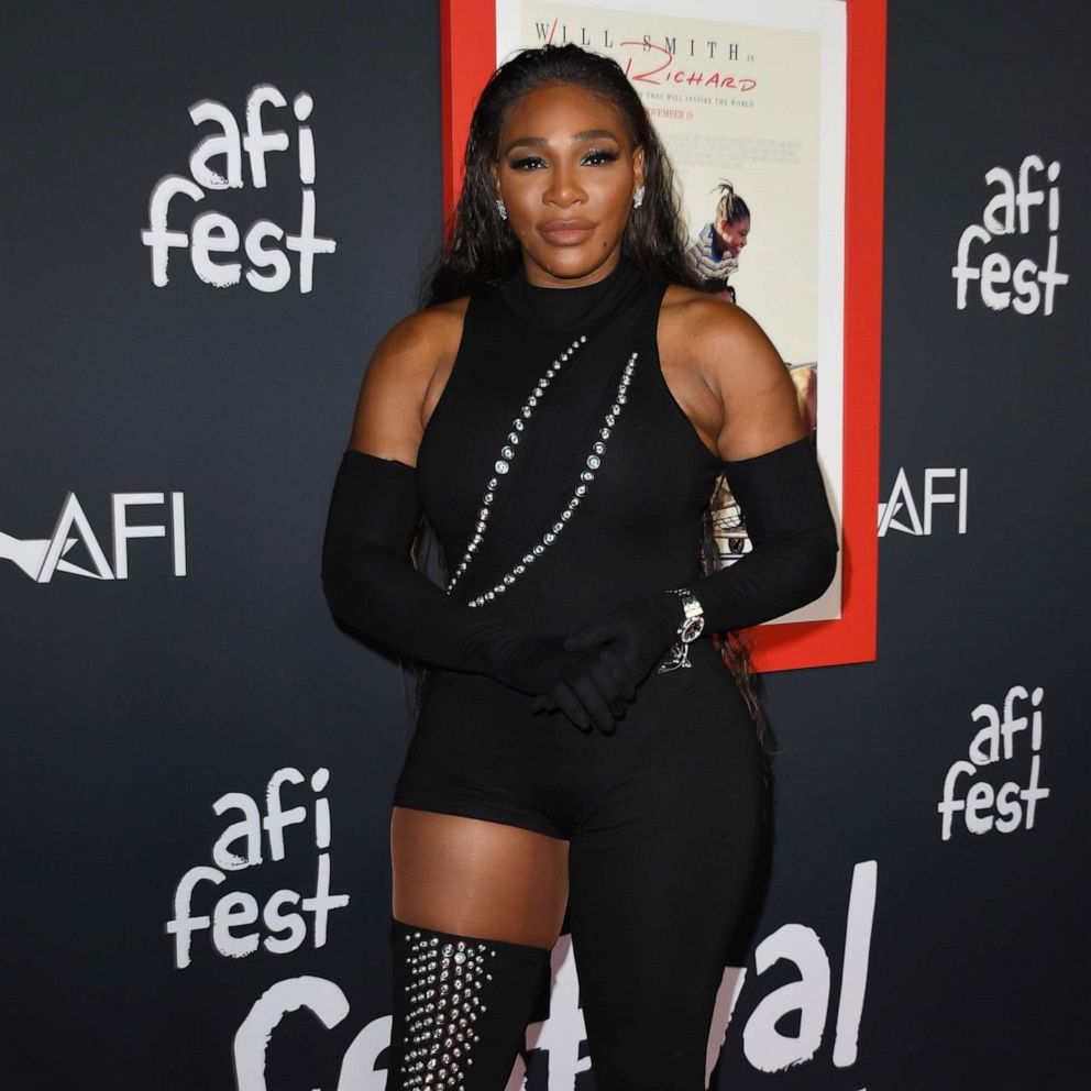 Serena Williams and daughter wear matching looks to King Richard premiere 