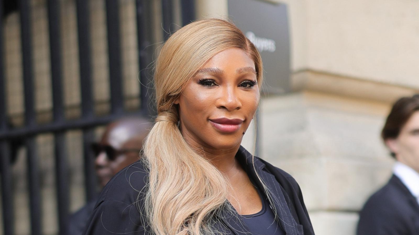 PHOTO: Serena Williams attends the Sacai Menswear Spring/Summer 2025 show as part of Paris Fashion Week on June 23, 2024, in Paris.