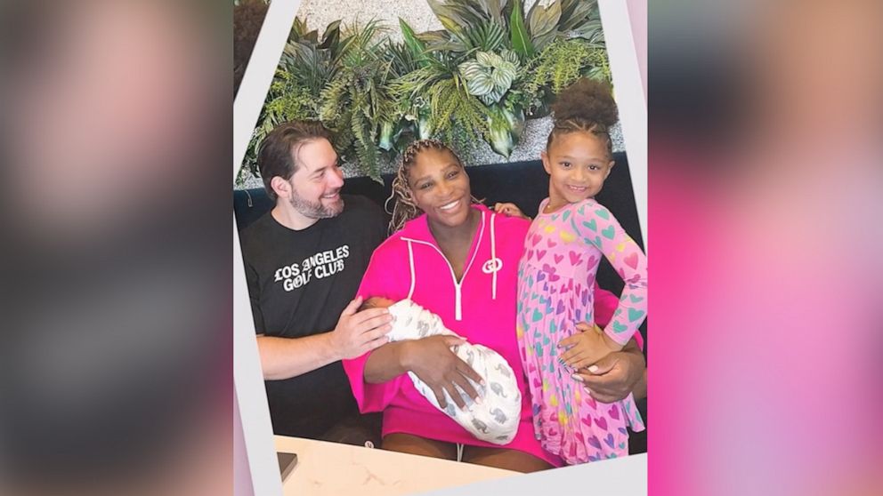 Serena Williams welcomes baby No. 2 with husband Alexis Ohanian - ABC News
