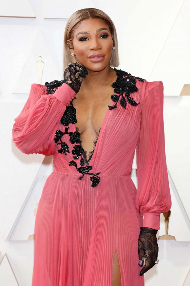 PHOTO: Serena Williams attends the Academy Awards in Los Angeles, March 27, 2022.
