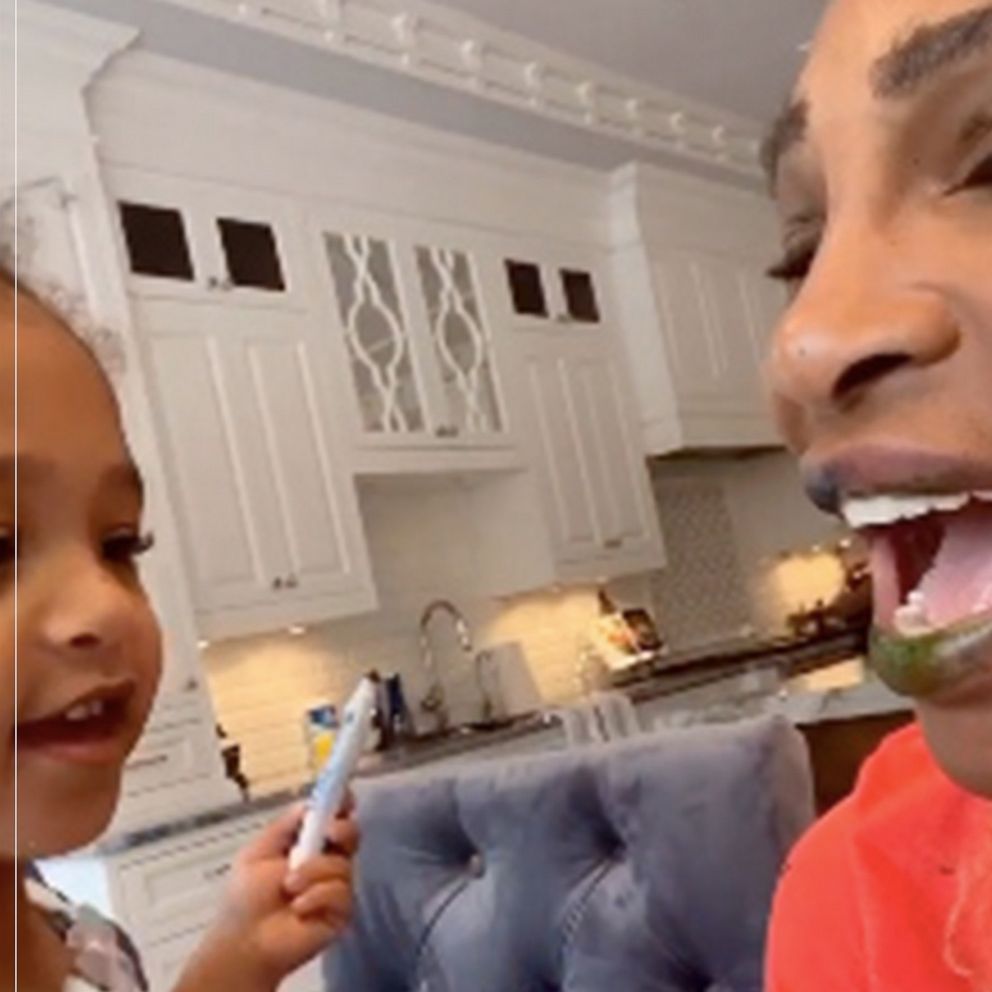 VIDEO: Serena Williams has adorable 'Beauty and the Beast' sing-a-long with daughter