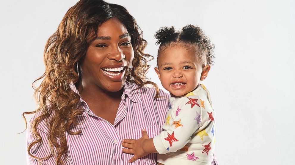 Serena Williams' daughter Olympia shows mom who's the boss