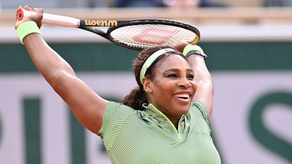 PHOTO: Serena Williams competes in the French Open Tennis Tournament in Paris, June 2, 2021.