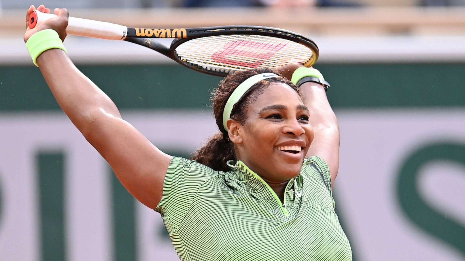 PHOTO: Serena Williams competes in the French Open Tennis Tournament in Paris, June 2, 2021.