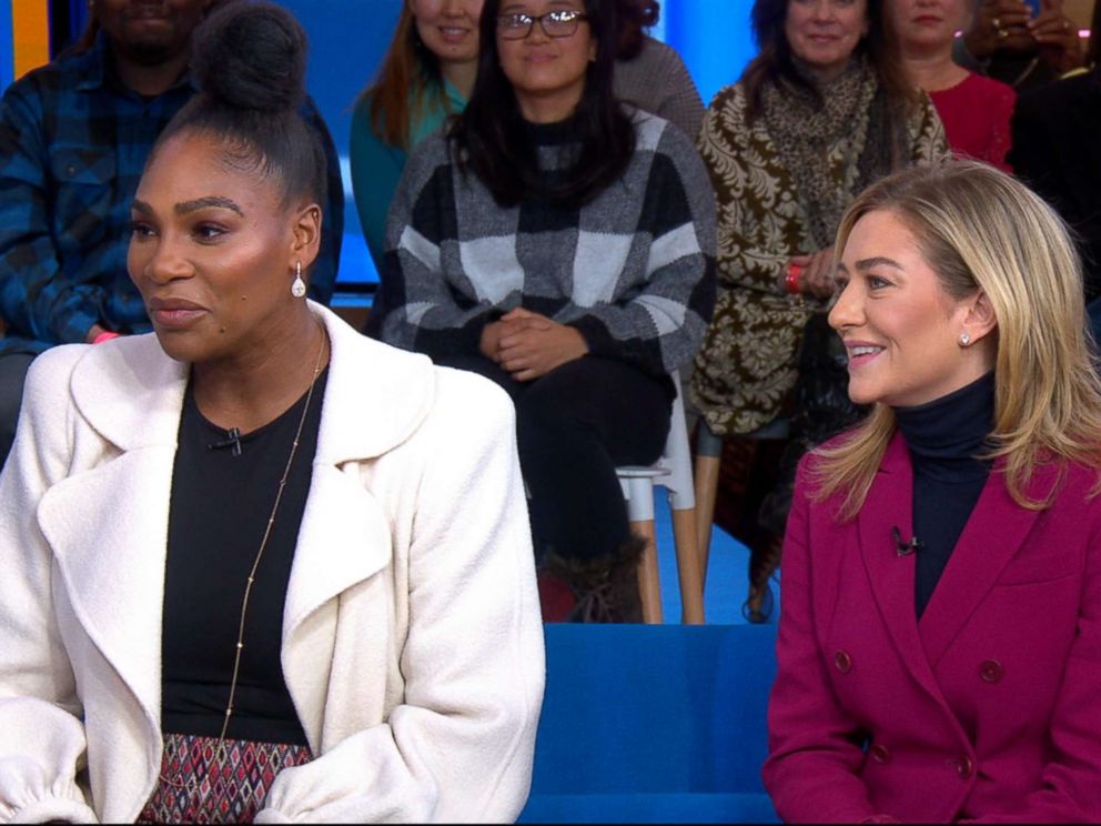 PHOTO: Serena Williams appears on Good Morning America, Jan. 31, 2019.
