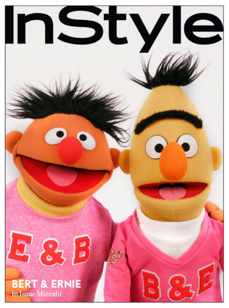 PHOTO: Sesame street characters got a makeover from InStyle magazine.
