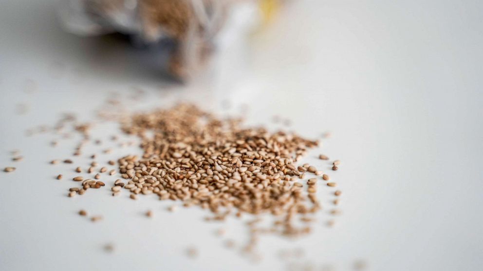 PHOTO: Stock photo of sesame seeds.