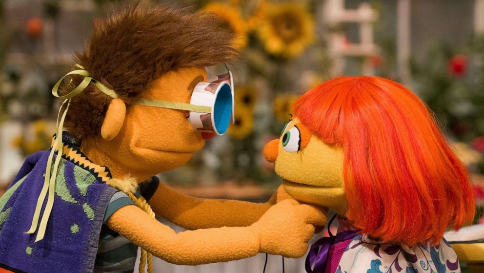 PHOTO: In honor of Autism Acceptance Day, "Sesame Street" is highlighting how all children are amazing with new resources for families, and brand new content featuring Julia and the special relationship she shares with her brother Samuel.