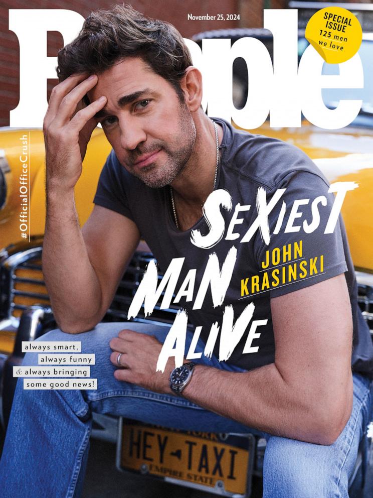 PHOTO: John Krasinski appears on the cover of People's Sexiest Man Alive issue.