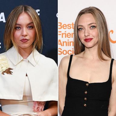 PHOTO: Sydney Sweeney, left, and Amanda Seyfried.