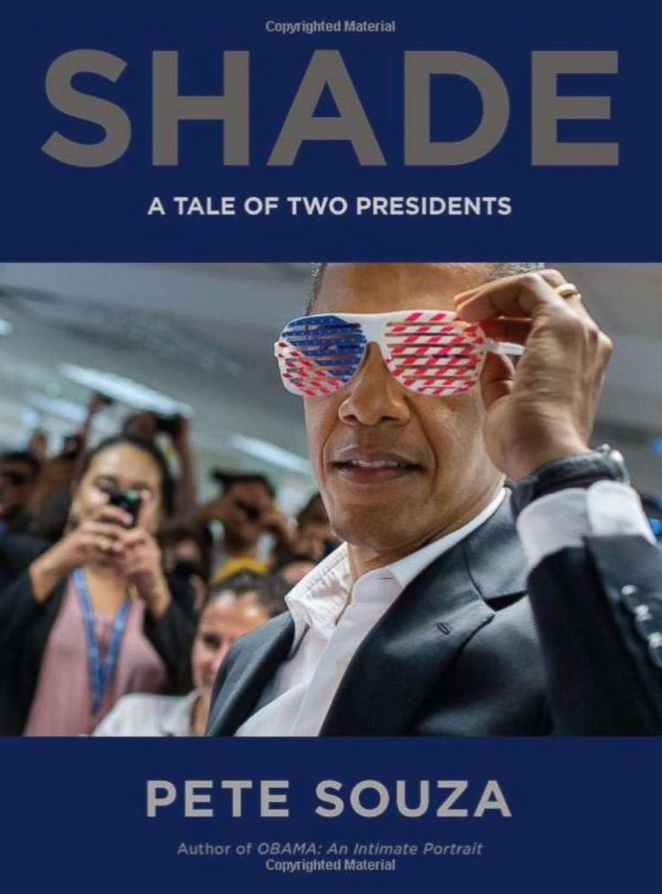 PHOTO: "Shade: A Tale of Two Presidents" by Chief Official White House photographer Pete Souza is available on Amazon.