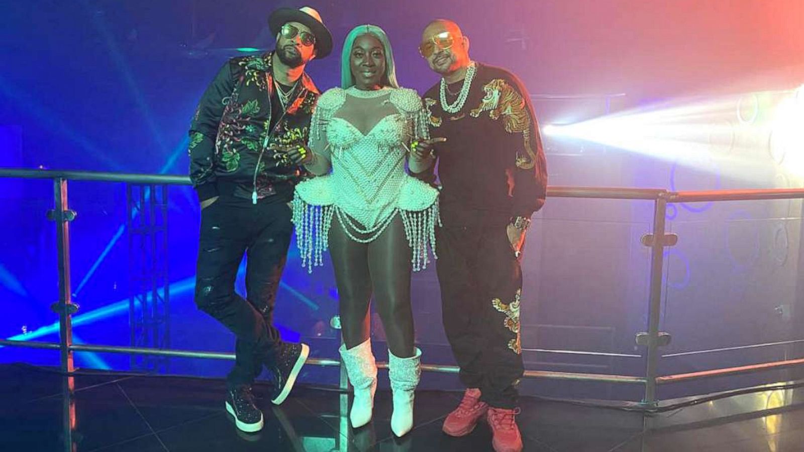 PHOTO: Spice's latest release, "Go Down Dehâ" features recording artists Shaggy and Sean Paul.