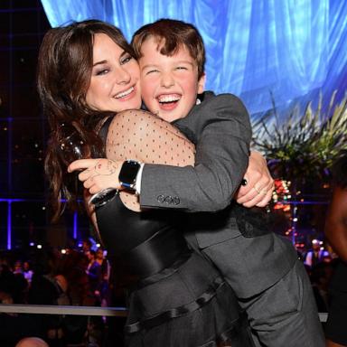 PHOTO: Shailene Woodley (L) and Iain Armitage attend the "Big Little Lies" Season 2 premiere after party on May 29, 2019 in New York City. 