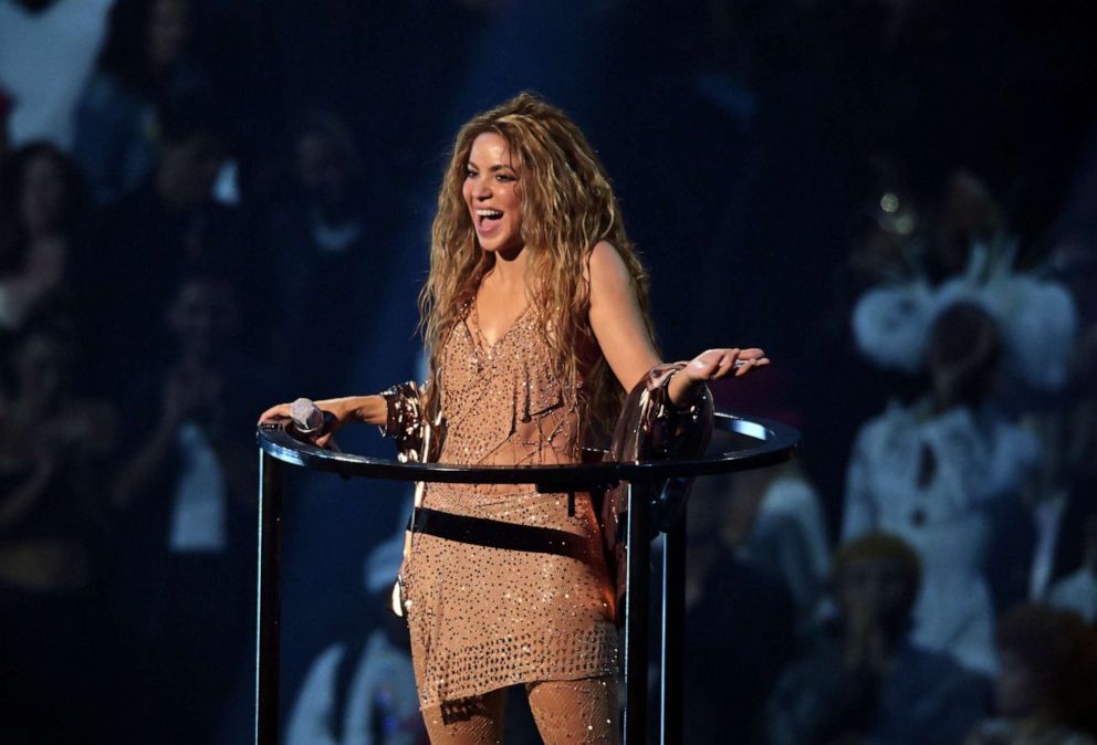 PHOTO: Shakira performs at the 2023 MTV Video Music Awards, Sept. 12, 2023 in Newark, New Jersey.