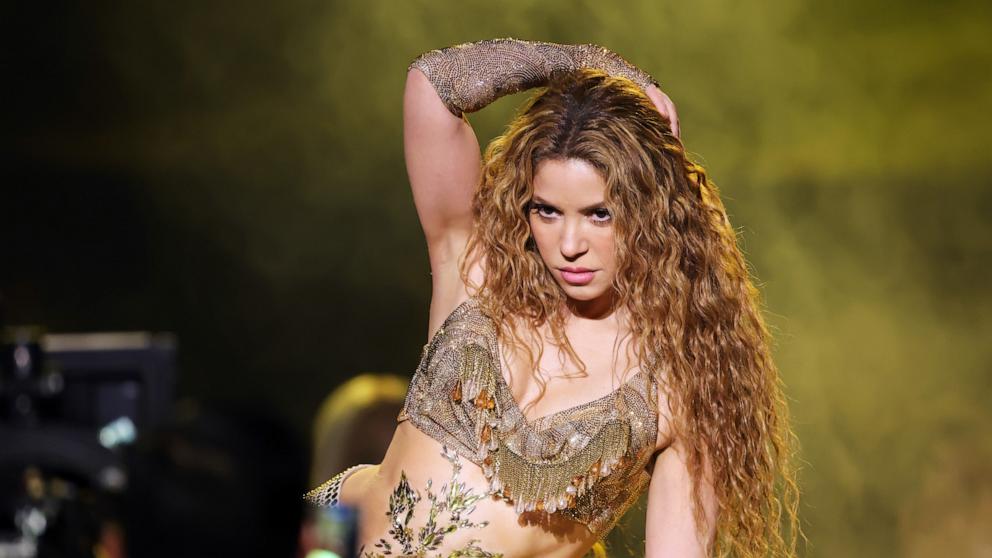 PHOTO: Shakira performs onstage during the 67th Annual GRAMMY Awards on Feb. 02, 2025 in Los Angeles.