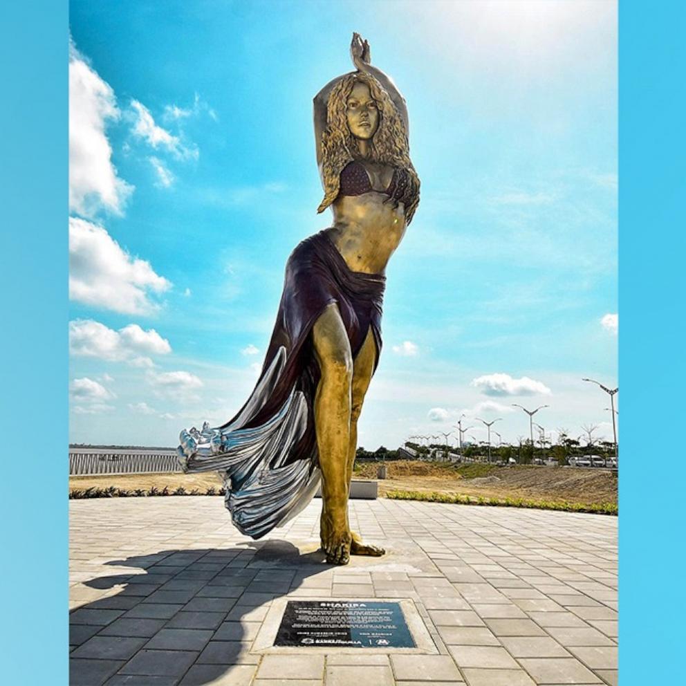 Shakira’s hometown unveils towering statue of the singer Good Morning