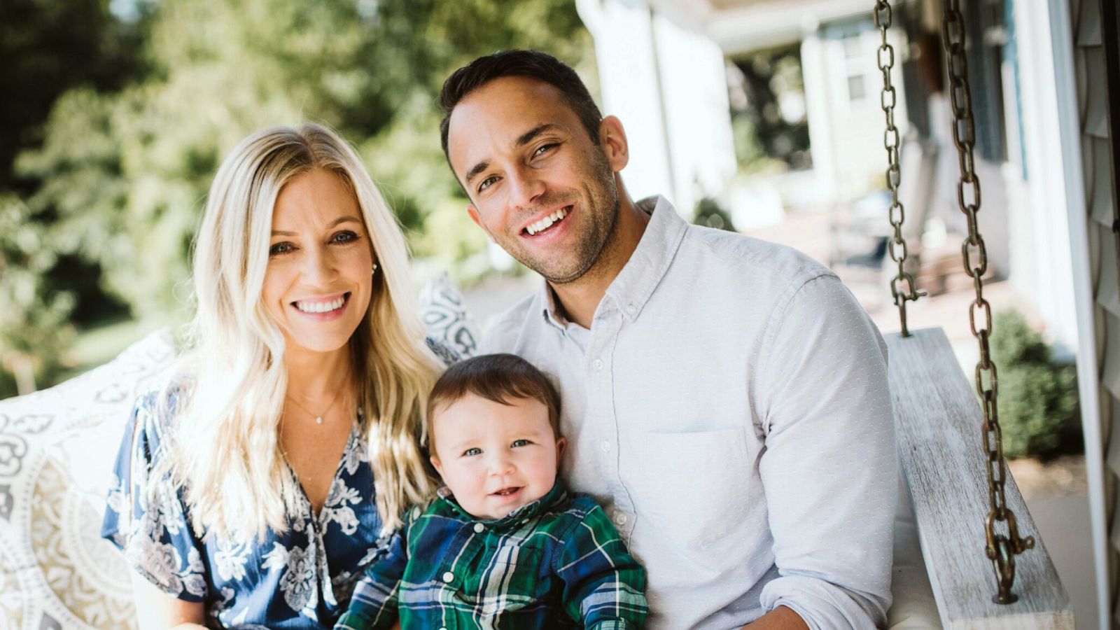 PHOTO: Chris and Regina Philipps are pictured here with their son, Shane.