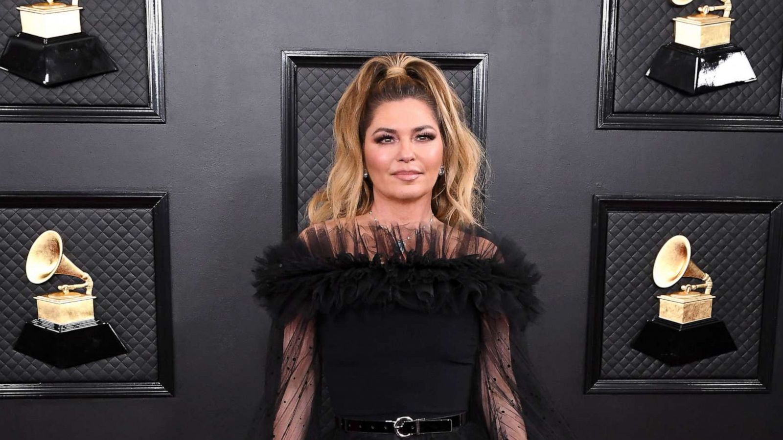 PHOTO: Shania Twain attends the 62nd Annual GRAMMY Awards at Staples Center on Jan. 26, 2020 in Los Angeles.