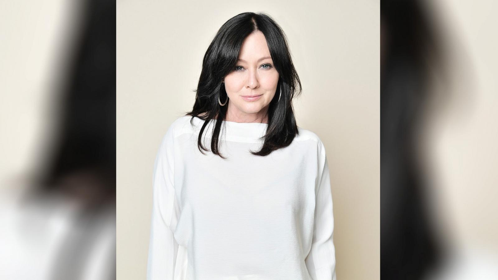 PHOTO: In this Oct. 5, 2019 file photo, Shannen Doherty poses for a portrait at the Hallmark Channel and American Humane's 2019 Hero Dog Awards at the Beverly Hilton in Beverly Hills, Calif.