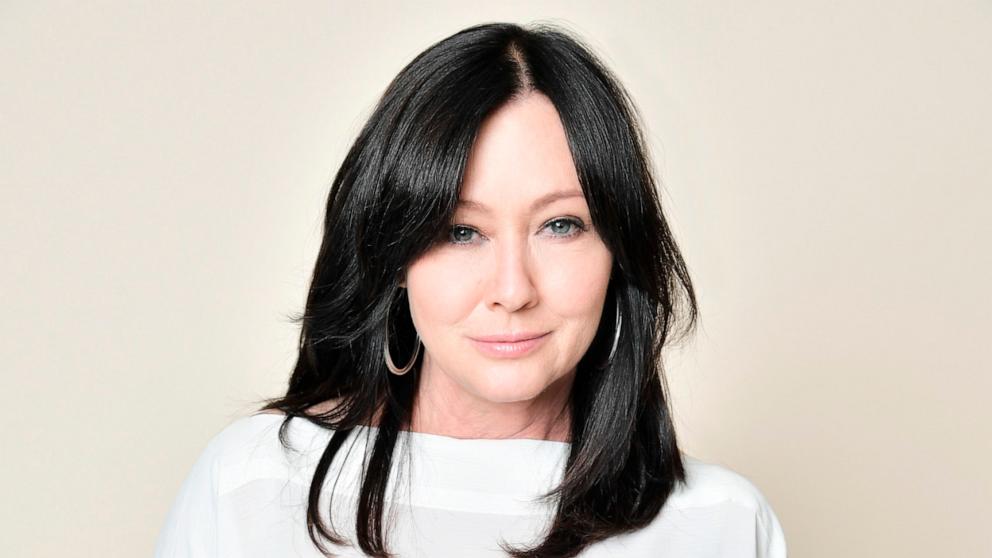 PHOTO: Shannen Doherty poses for a portrait in the Getty Images & People Magazine Portrait Studio at Hallmark Channel and American Humanes 2019 Hero Dog Awards at the Beverly Hilton, Oct. 5, 2019, in Beverly Hills, Calif