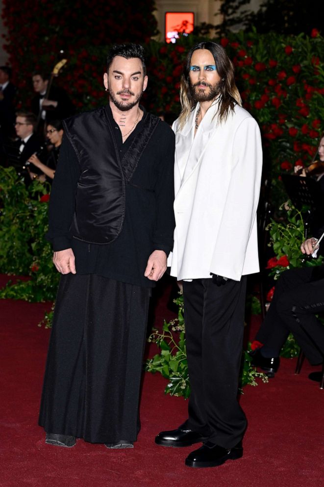 PHOTO: Shannon Leto and Jared Leto attend Vogue World: London 2023 at Theatre Royal Drury Lane, on Sept. 14, 2023, in London.