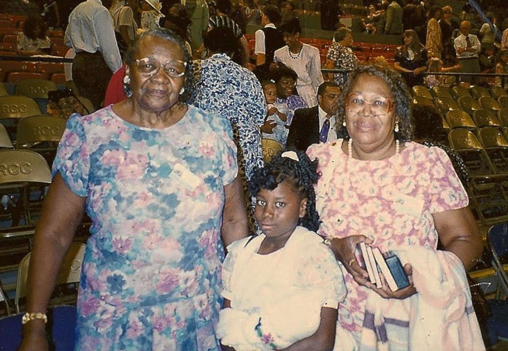 PHOTO: Shaquanna Bell, 33, is photographed as a child with her adopted mother, Elizabeth Bell and her aunt, Gracy Quinney.