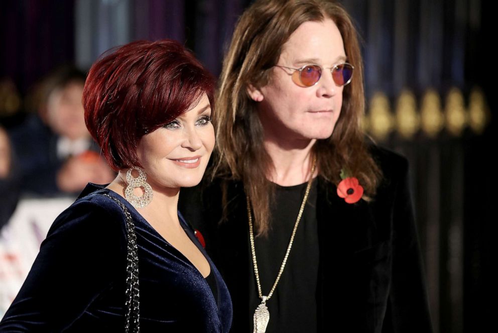 PHOTO: In this Oct. 30, 2017, file photo, Ozzy and Sharon Osbourne attend an event in London.