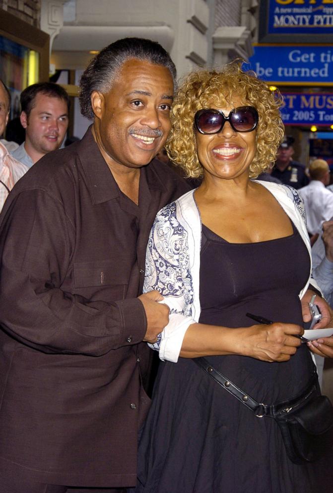 PHOTO: Rev. Al Sharpton and Roberta Flack during "Lennon" Broadway Opening Night at The Broadhurst Theatre in New York City.