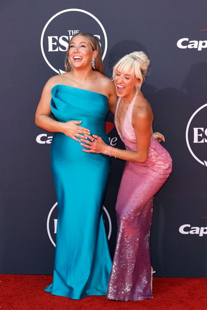 Shawn Johnson, Andrew East hit ESPYS red carpet after announcing ...