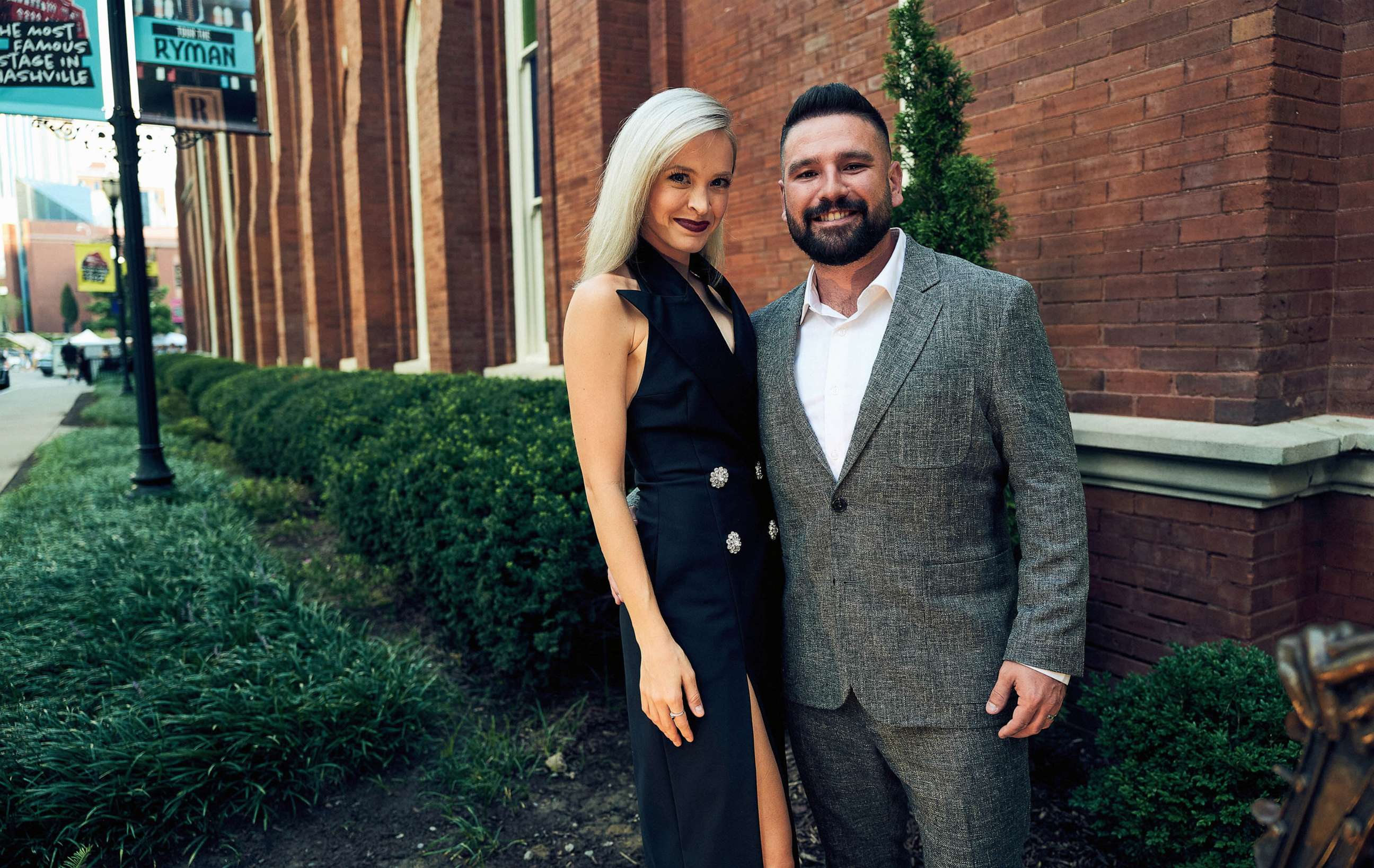 PHOTO: FILE - Hannah Mooney and Shay Mooney attend the 14th Annual Academy Of Country Music Honors at Ryman Auditorium, Aug. 25, 2021 in Nashville, Tennessee.