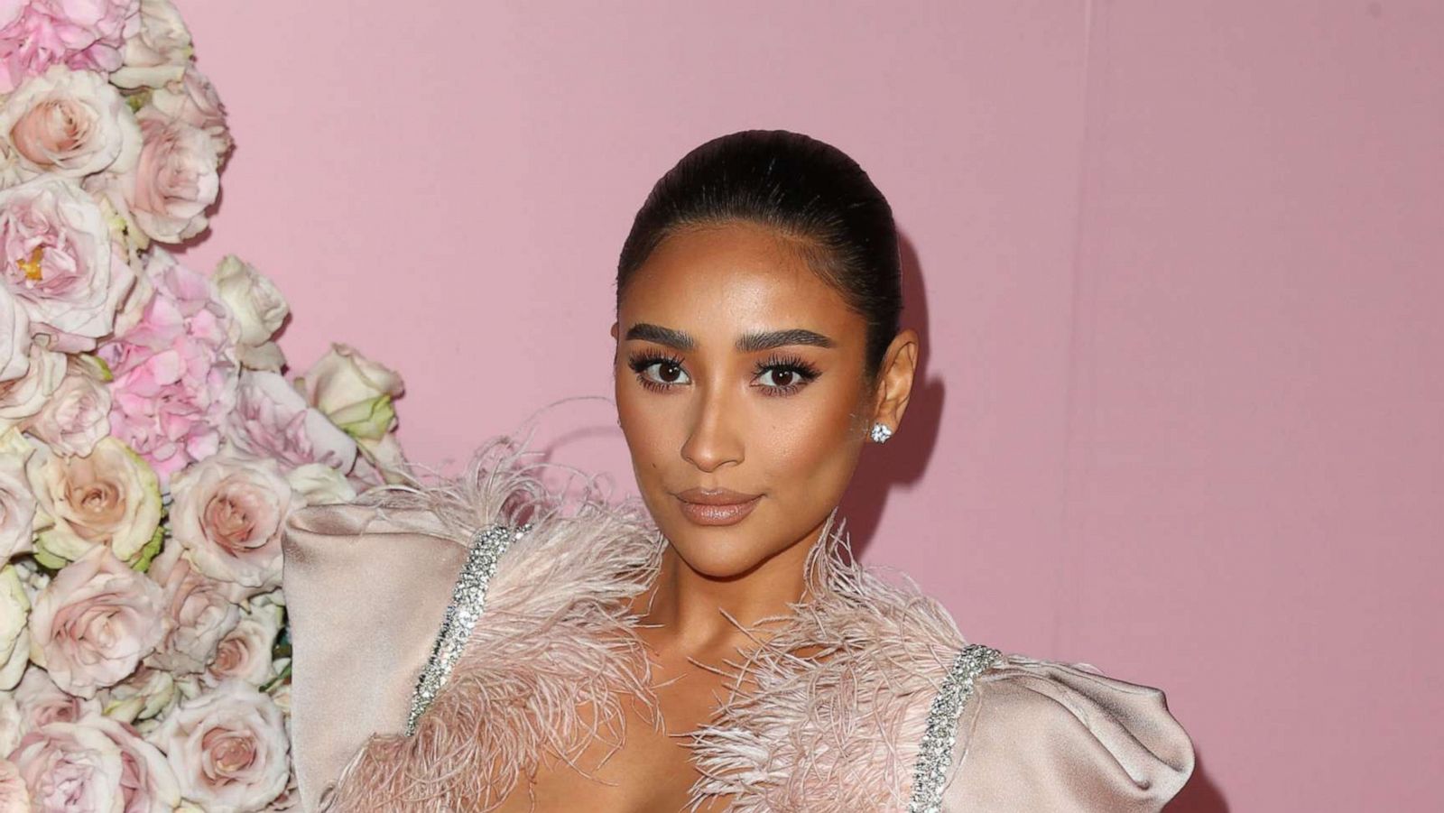 PHOTO: Shay Mitchell is shown in this file photo as she arrives at the Launch of Patrick Ta's Beauty Collection at Goya Studios on April 04, 2019, in Los Angeles.