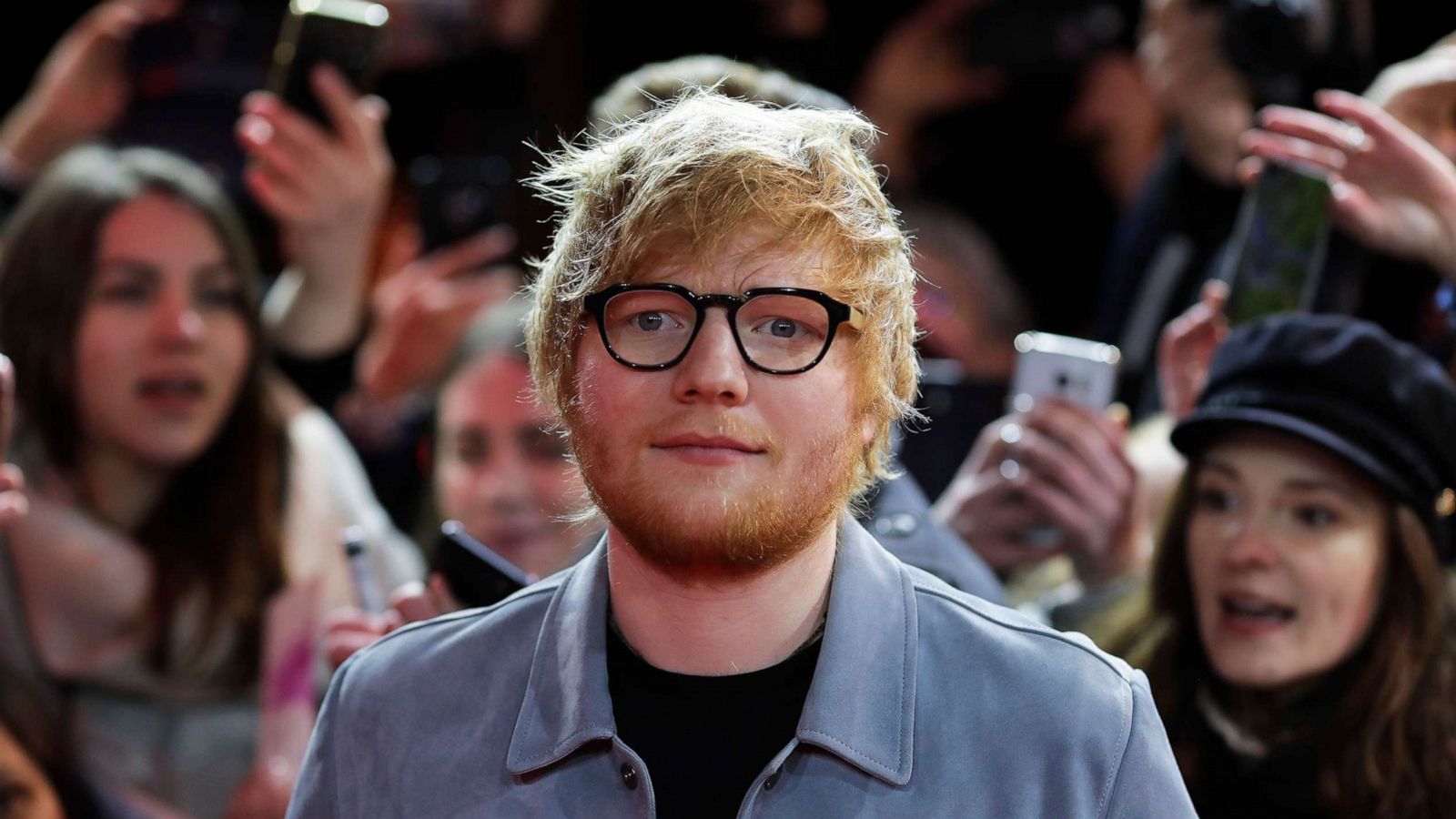 PHOTO: Singer-songwriter Ed Sheeran during the 68th edition of the International Film Festival Berlin, Berlinale, in Berlin, Feb. 23, 2018.