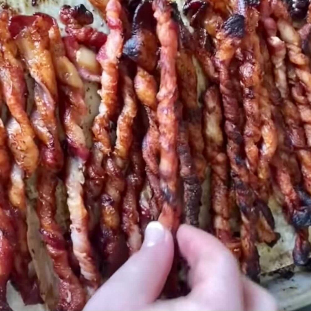 VIDEO: Twisted bacon hack is the new perfect way to cook bacon