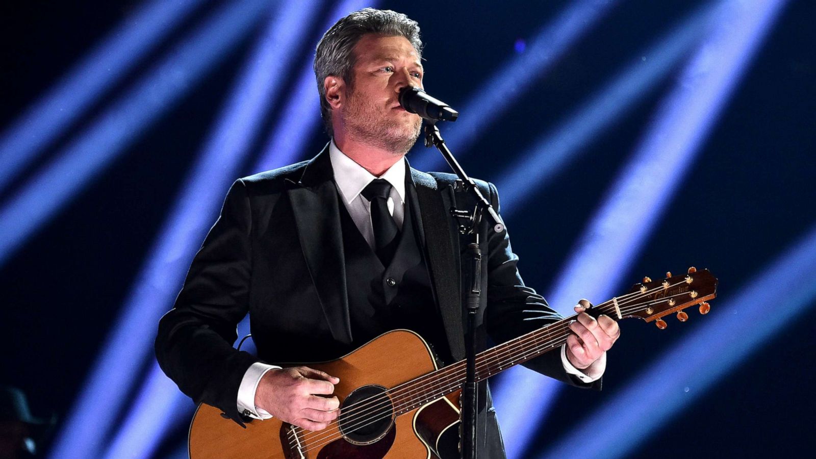 PHOTO: Blake Shelton performs at the 62nd Annual GRAMMY Awards on Jan. 26, 2020 in Los Angeles.