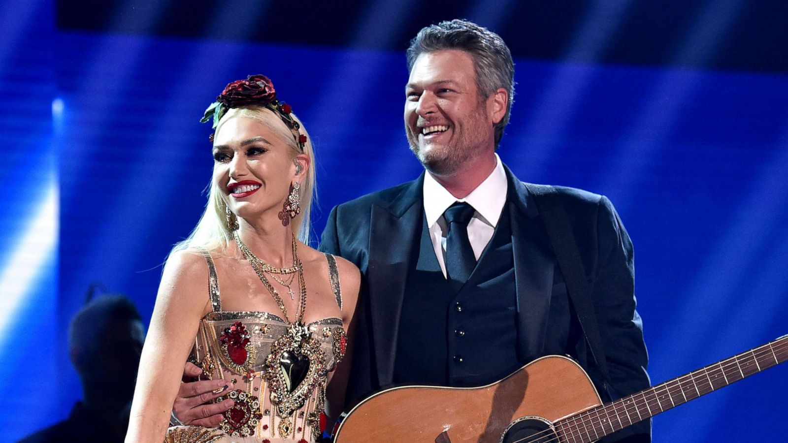 PHOTO: Gwen Stefani and Blake Shelton perform at the 62nd Annual GRAMMY Awards on Jan. 26, 2020 in Los Angeles.