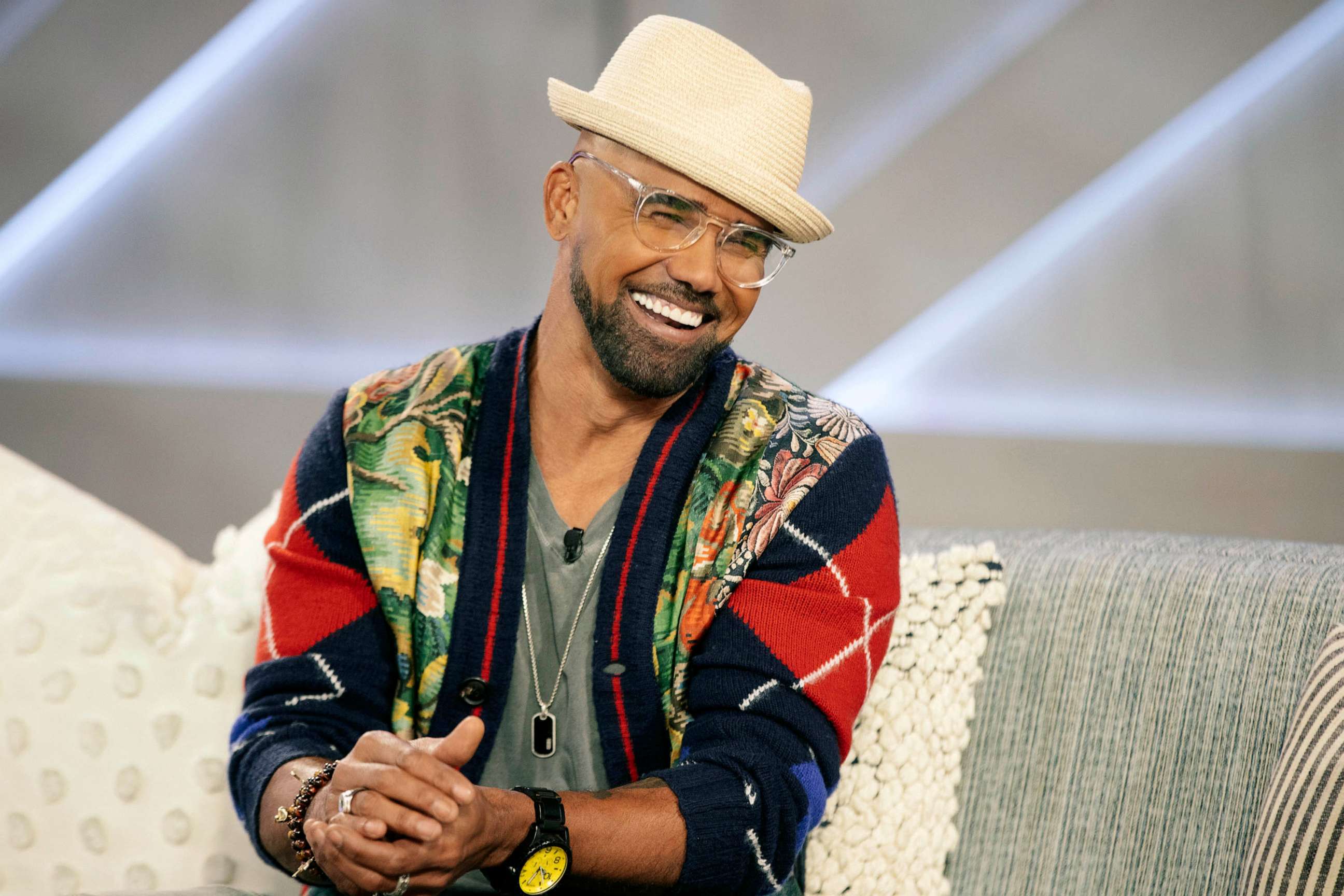 PHOTO: FILE - Shemar Moore is seen on the Kelly Clarkson show