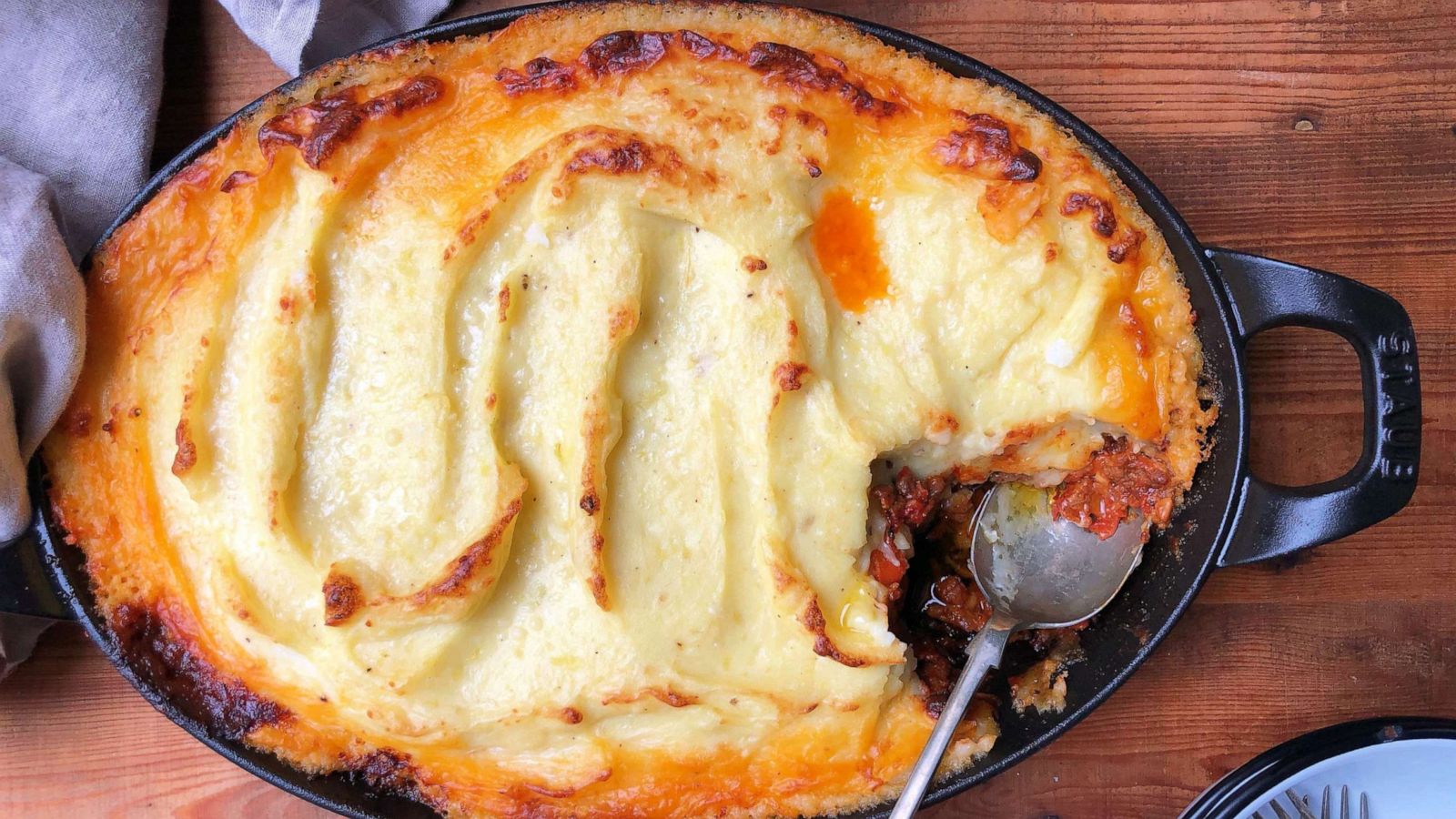 PHOTO: A simple shepherd's pie recipe from cookbook author Amanda Frederickson.