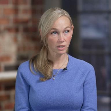 PHOTO: Sherri Papini speaks with ABC News' Juju Chang in an interview that aired June 20, 2025, on "Good Morning America."