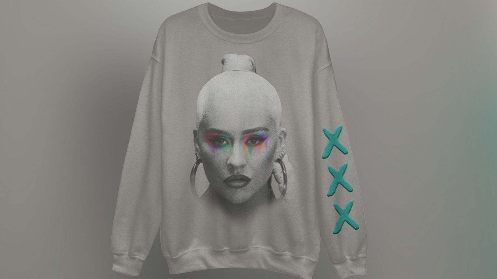 PHOTO: Christina Aguilera launches a Pride-themed collection seen here.