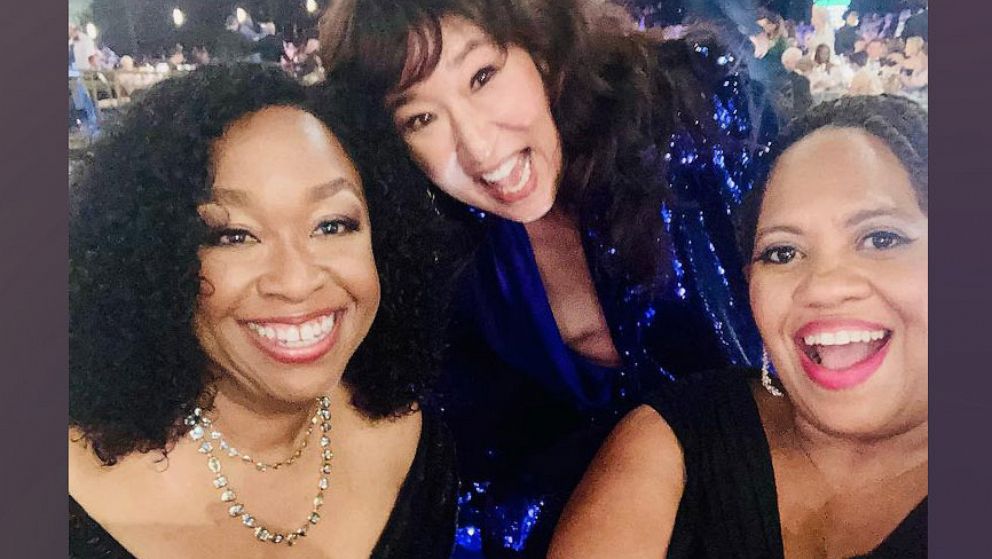 PHOTO: Shonda Rhimes, Sandra Oh and Chandra Wilson are seen in an image posted by Sandra Oh on her instagram account.