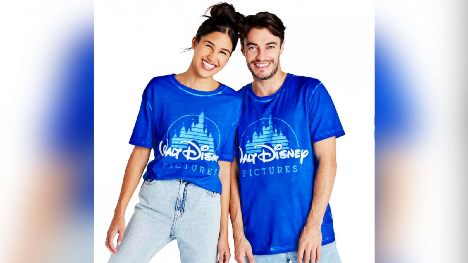 PHOTO: Walt Disney Pictures logo mineral wash t-shirt for adults is available from ShopDisney.com.