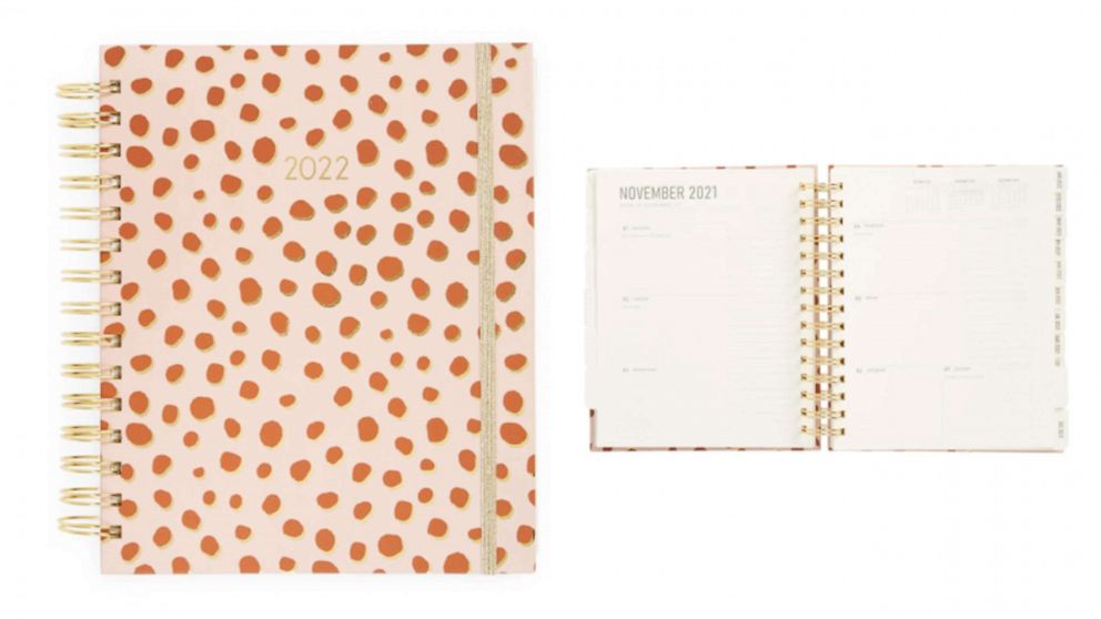 PHOTO: Cheetah weekly spiral planner from Papersource is sold at Nordstrom.com.