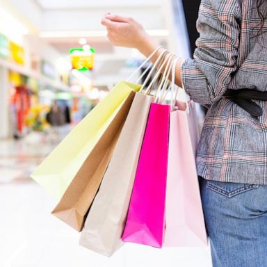 PHOTO: Stock photo of a person shopping.