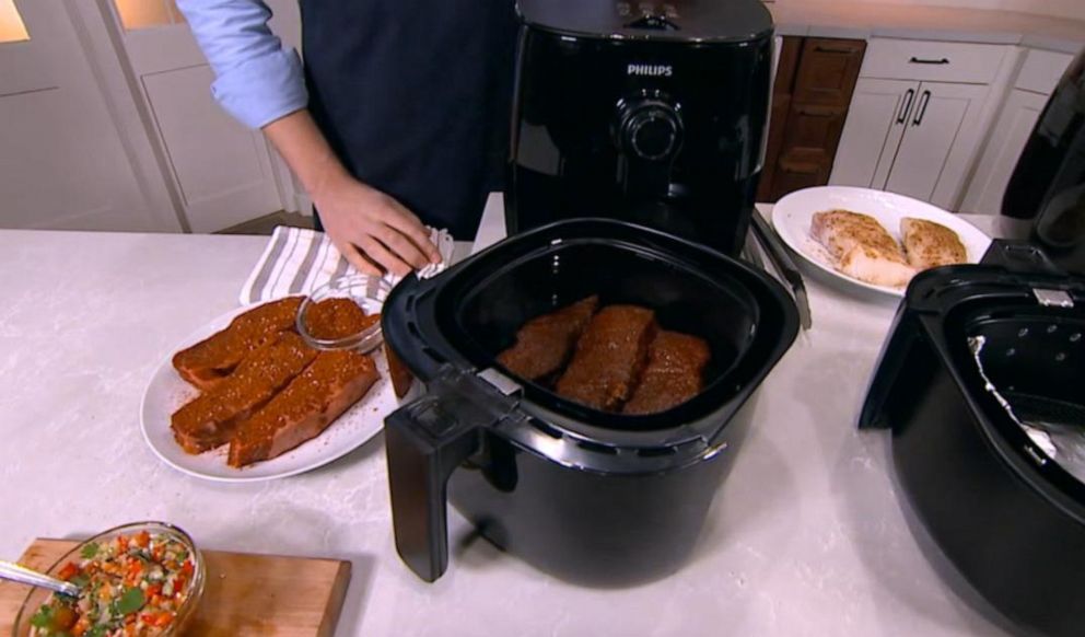 PHOTO: Short ribs cooked in an air fryer by America's Test Kitchen's Dan Souza. 
