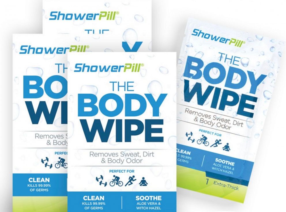PHOTO: ShowerPill products are pictured here.