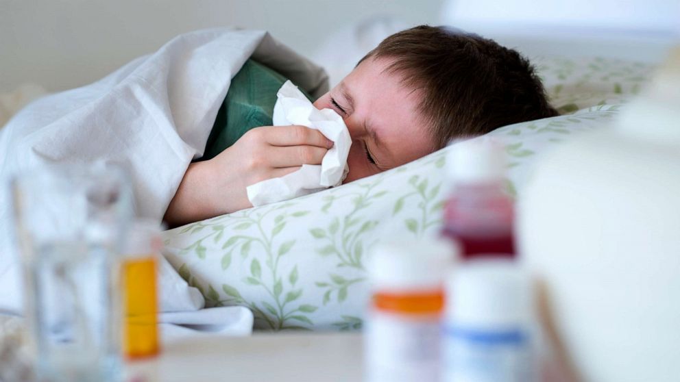 PHOTO: Stock photo of a sick child.