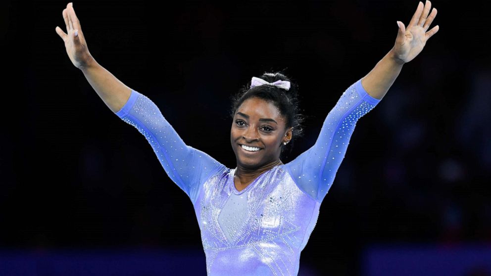 VIDEO: Simone Biles makes history at world championships